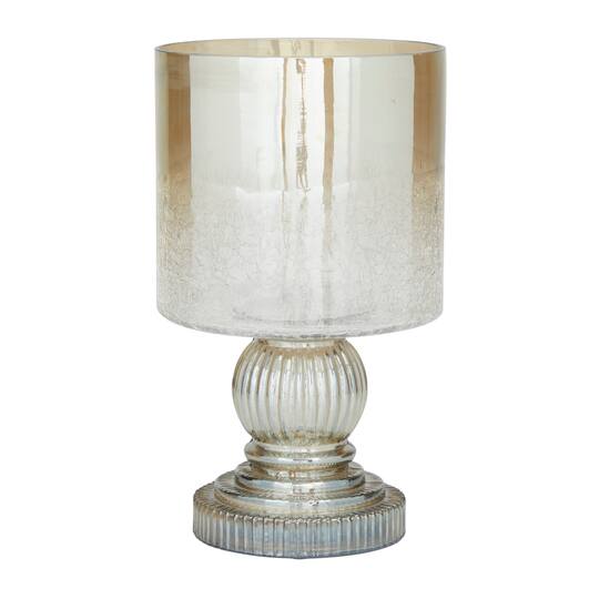11" Brass Traditional Hurricane Candle Holder